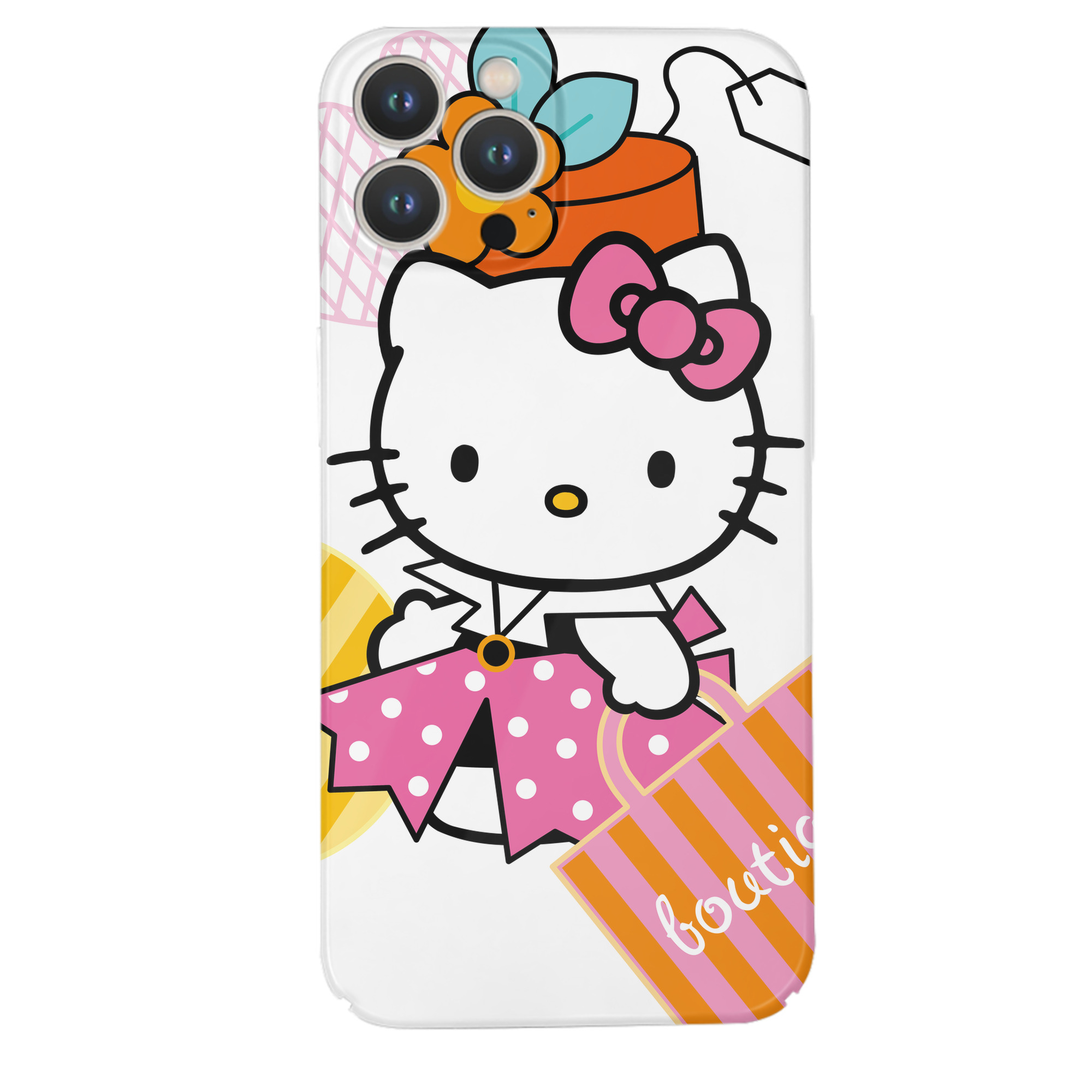 （画像用） Hello Kitty ハローキティ 【iPhone 14シリーズ対応】ハードケース